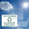 Signmission Recyclable Aluminum Cans Only with Graphic, 10 in W x Rectangle, Vinyl Decal OS-2PACK-MISC-D-710-L-19507 - alternate 6